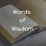 Rainmaking Recommendation #156: Sage Words Of Wisdom